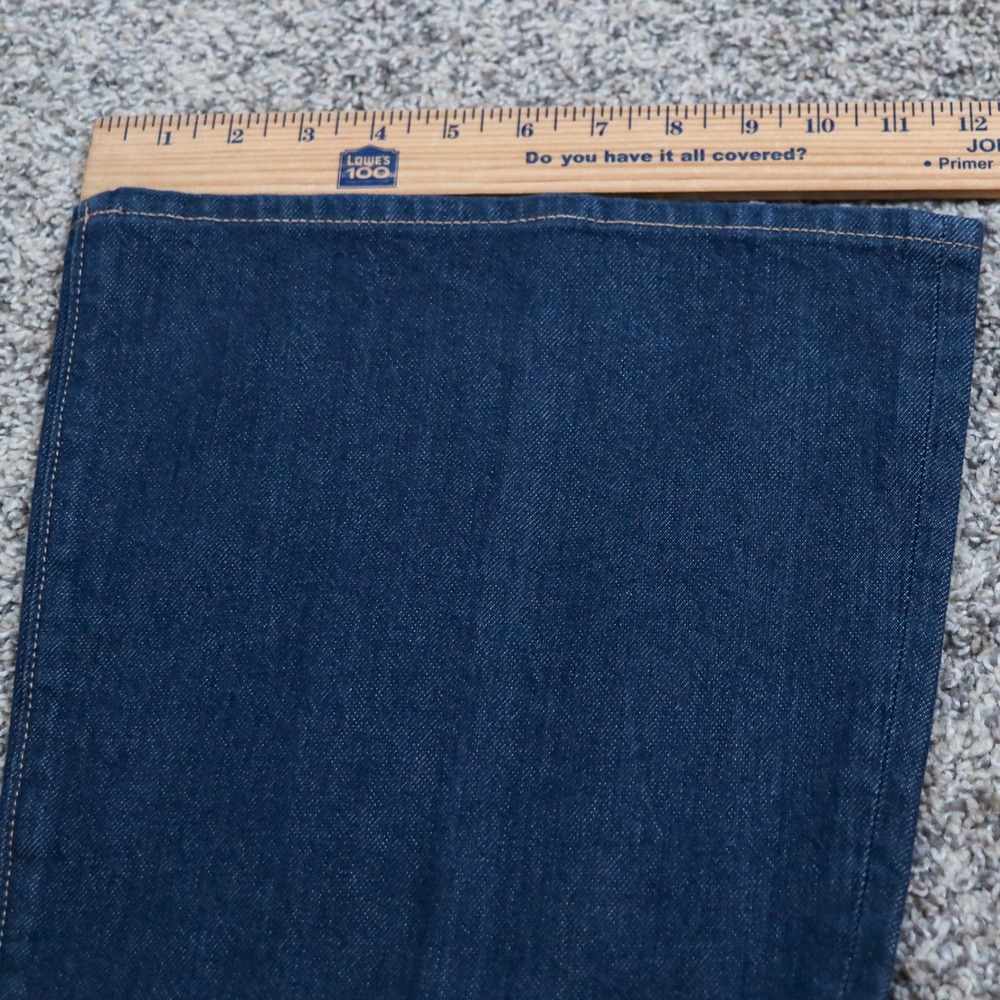 Express 70s Flare Jeans Womens 6R Dark Wash Mid Rise Conscious Edit NWT $98 - Picture 10 of 12